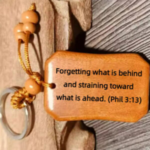 custom engraved keychain (wooden)