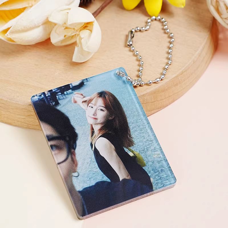 personalized acrylic photo keychain personalized acrylic photo keychain