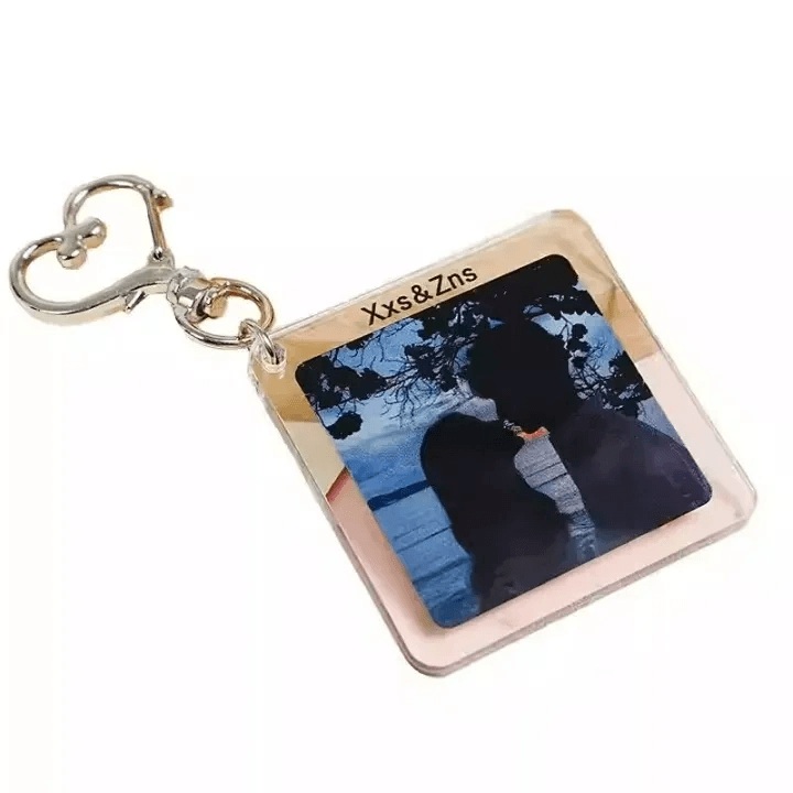 personalized acrylic photo keychain personalized acrylic photo keychain